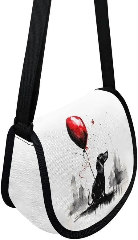 Women Small Tote Bag Van Gogh Starry Night Modern Abstract Aesthetic Colorful Casual Satchel Pack Semi Circle Bag