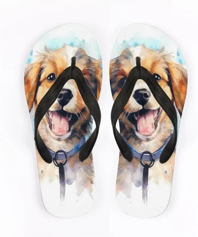 Women Sunset Flip Flop Sandal Graffiti Butterfly Classic Thongs Sandals for Beach Comfortable Flip Flops Sandals