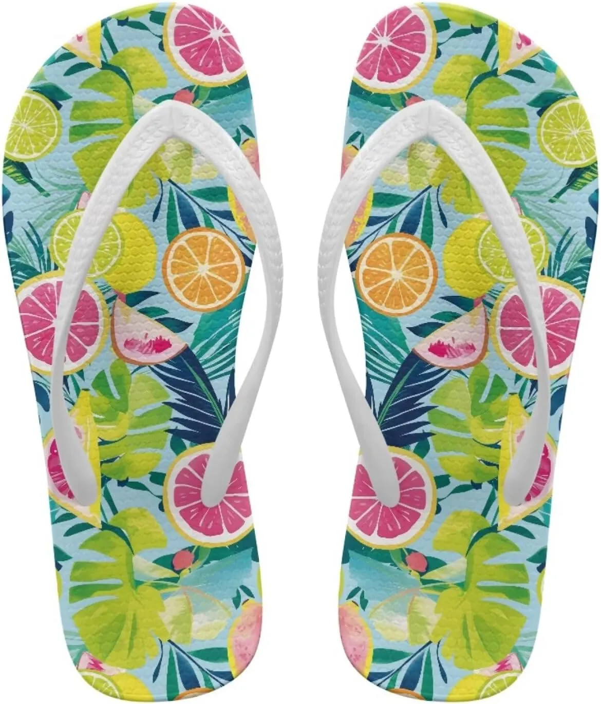 Women's Beach Flip Flops Women's Casual Walking Slippers Summer Indoor & Outdoor Sandals with Fashionable Design