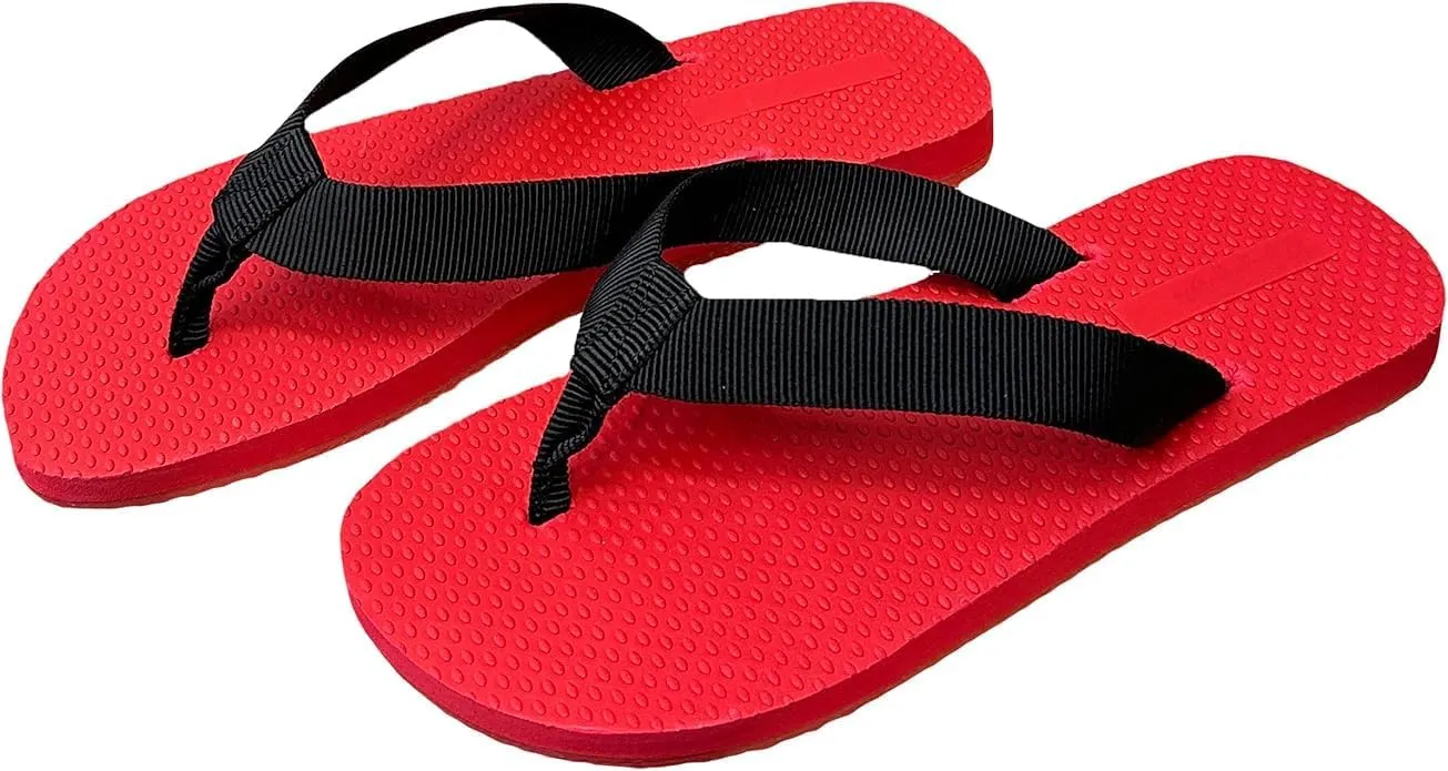 Women's Clip Toe Flip Flops, Flat Bottom Lightweight Non-Slip Beach Flip Flops Beach Soft Bottom Slippers