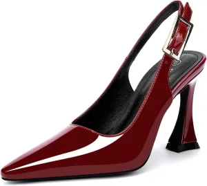 Women's Closed Toe Heel Pumps