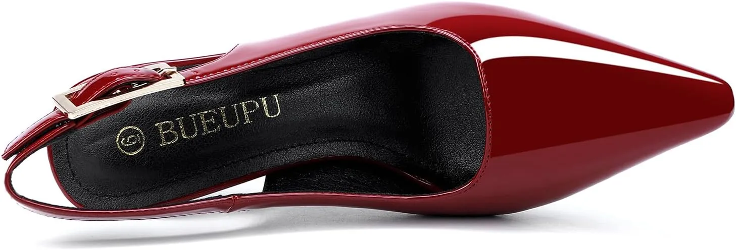 Women's Closed Toe Heel Pumps