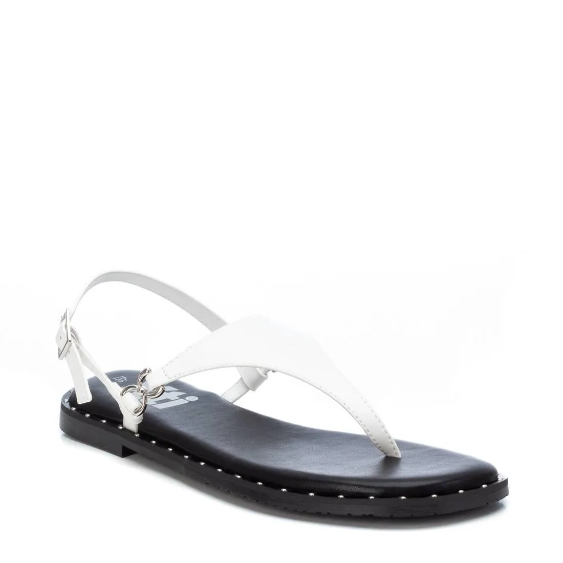 Women's Flat Sandals By XTI_45269_White