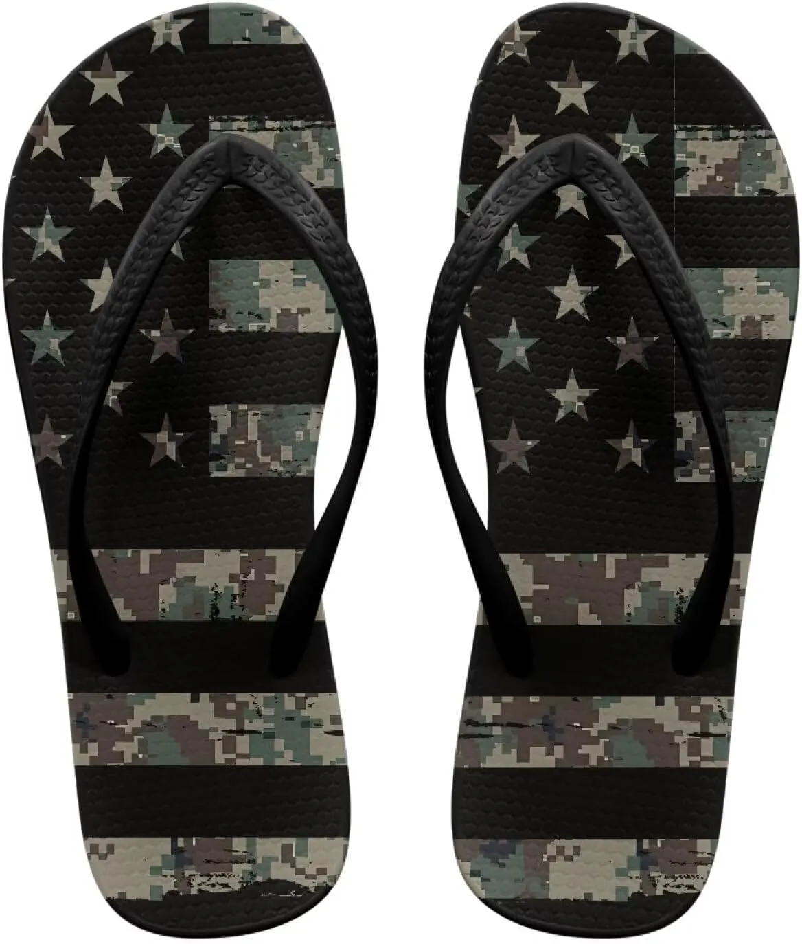 Womens Flip Flops Pillow Soft Shower Shoes with Orthotic Rubber Soles Summer Beach Shoes Cushion Footbed Footwear