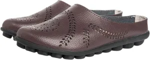 Womens Loafers Comfortable Dressy Slip On Mule Sandals Breathable Cutout Walking Shoes Orthopedic Sandals for Women Wide Width Lightweight Office Shoes Casual Ladies Slippers Flat Sandal 2025