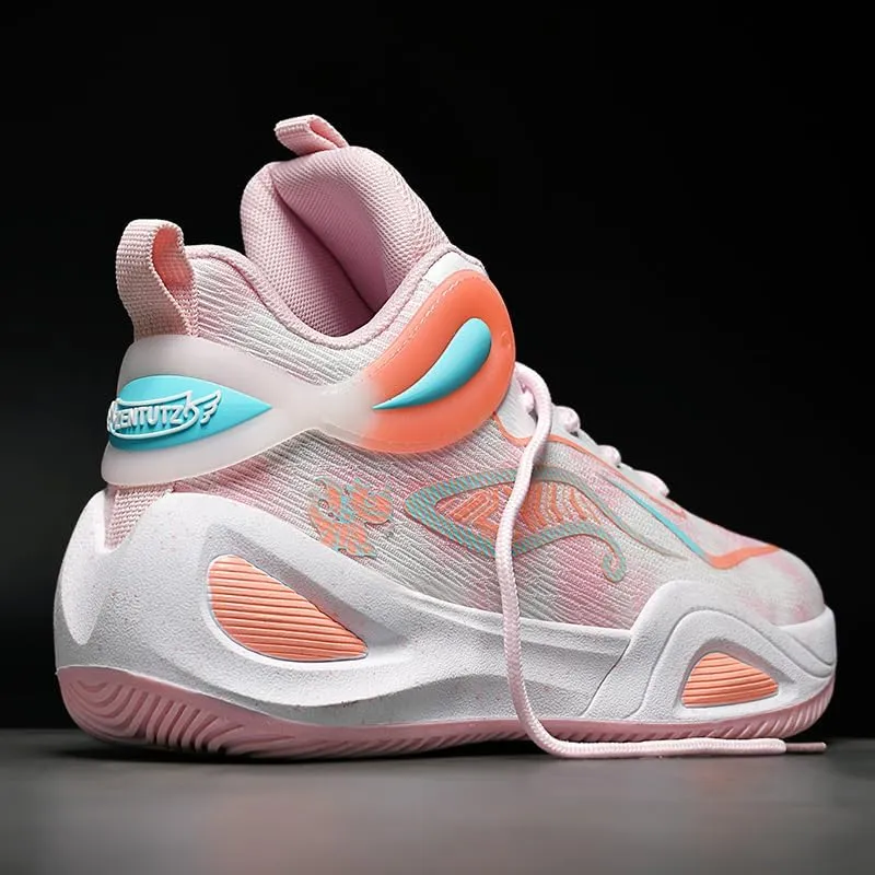 Womens Mens Basketball Shoes Fashion Breathable Athletic Sneakers Lightweight Non Slip Outdoor Sport Volleyball Shoe