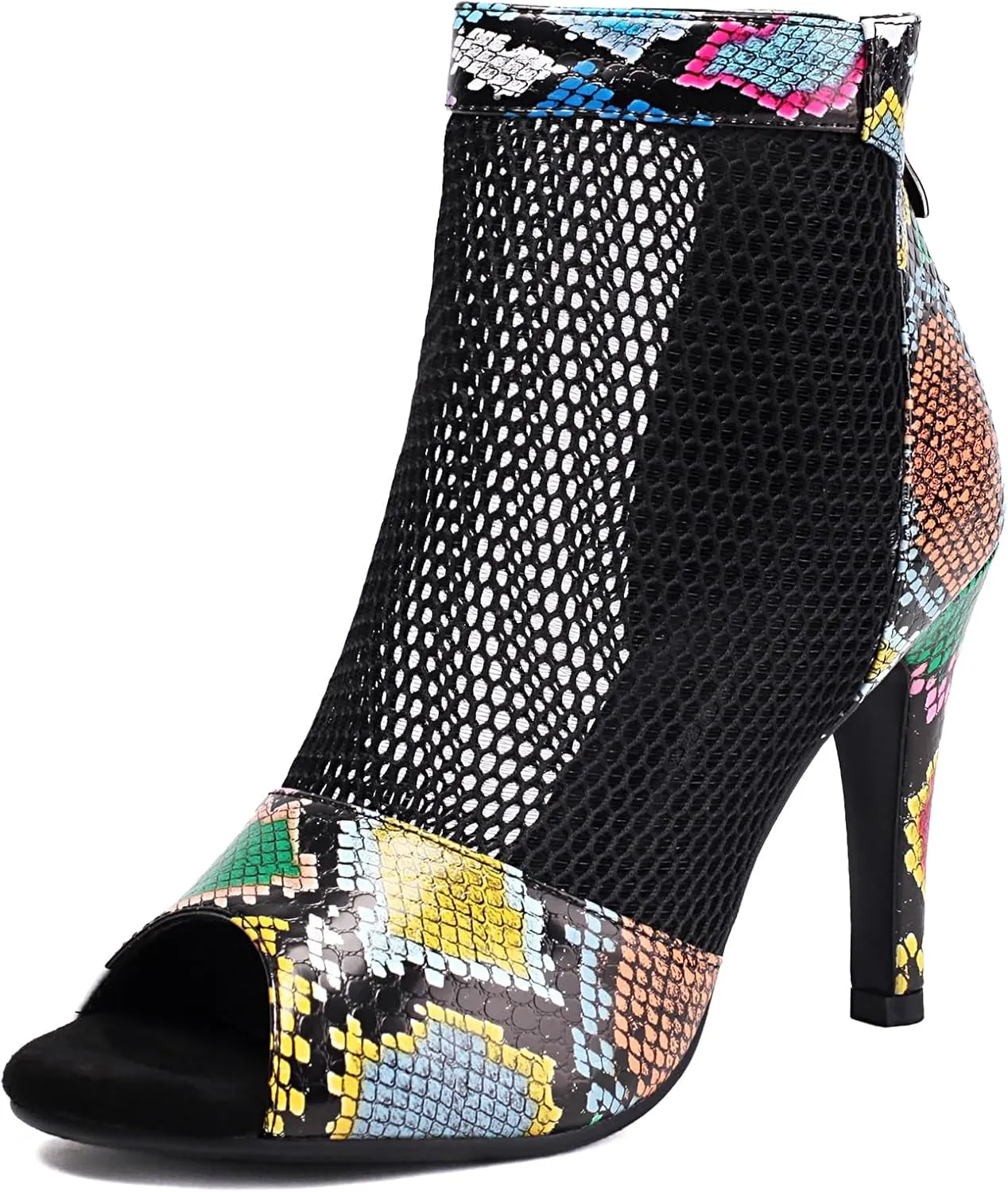 Women's Meshs Peep Toe High Top Gladiator Sandals