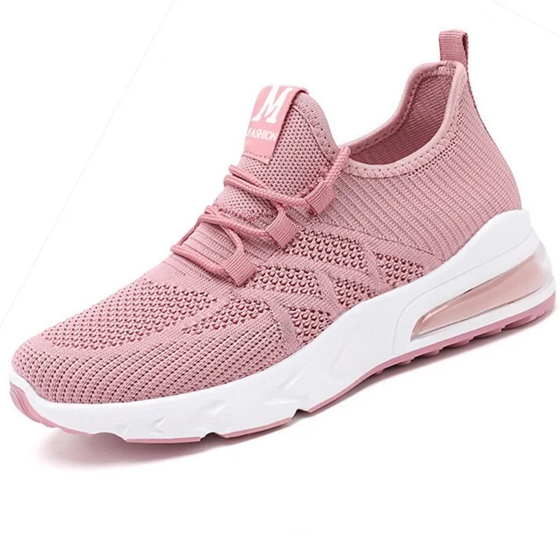Women's running shoes lightweight sports shoes breathable mesh design