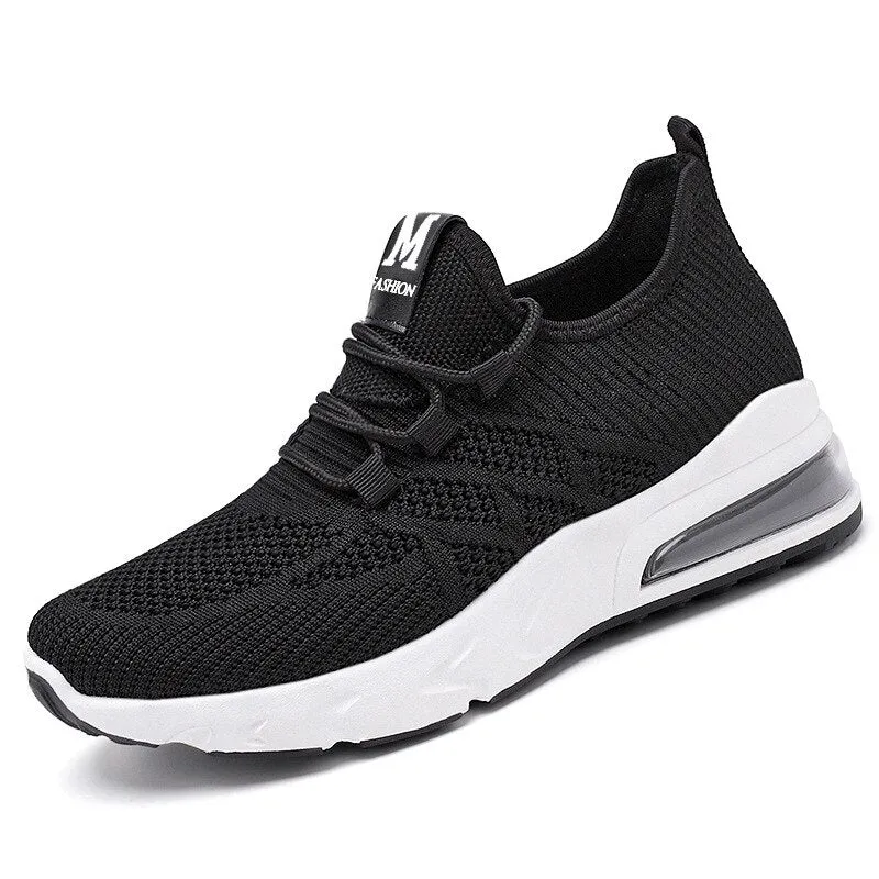 Women's running shoes lightweight sports shoes breathable mesh design