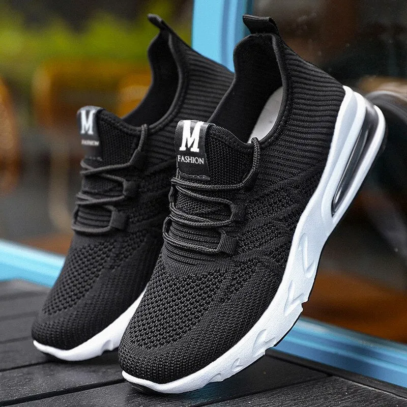 Women's running shoes lightweight sports shoes breathable mesh design