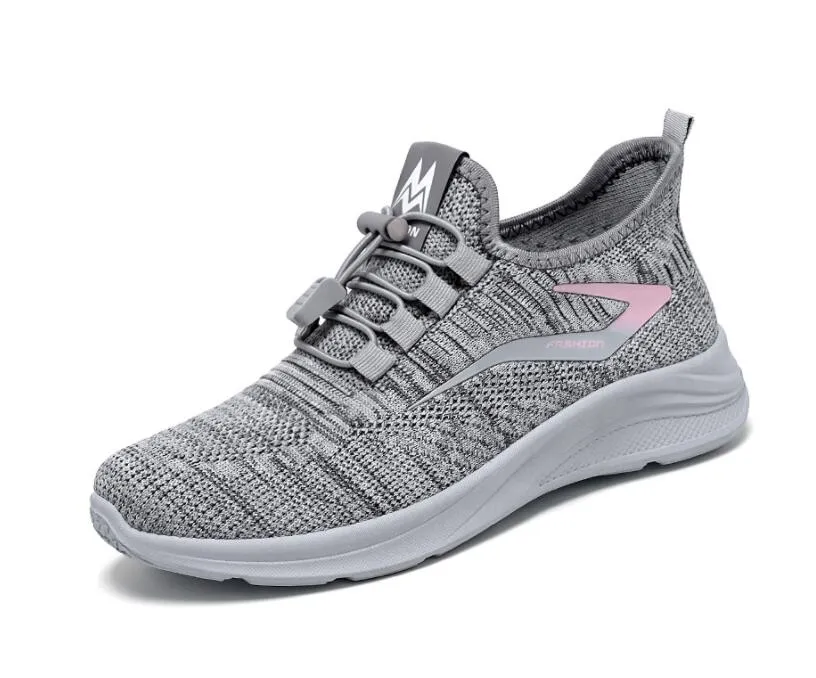 Women's running shoes lightweight sports shoes breathable mesh design