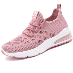 Women's running shoes lightweight sports shoes breathable mesh design