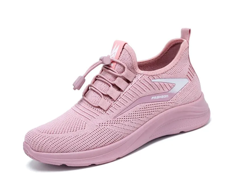 Women's running shoes lightweight sports shoes breathable mesh design