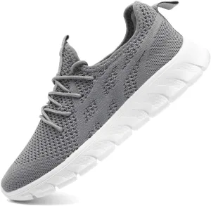 Women's Running Shoes Walking Sneakers Sports Athletic Workout Tennis Gym Casual Fashion Fitness Breathable Lightweight Comfortable Mesh Soft Shoe