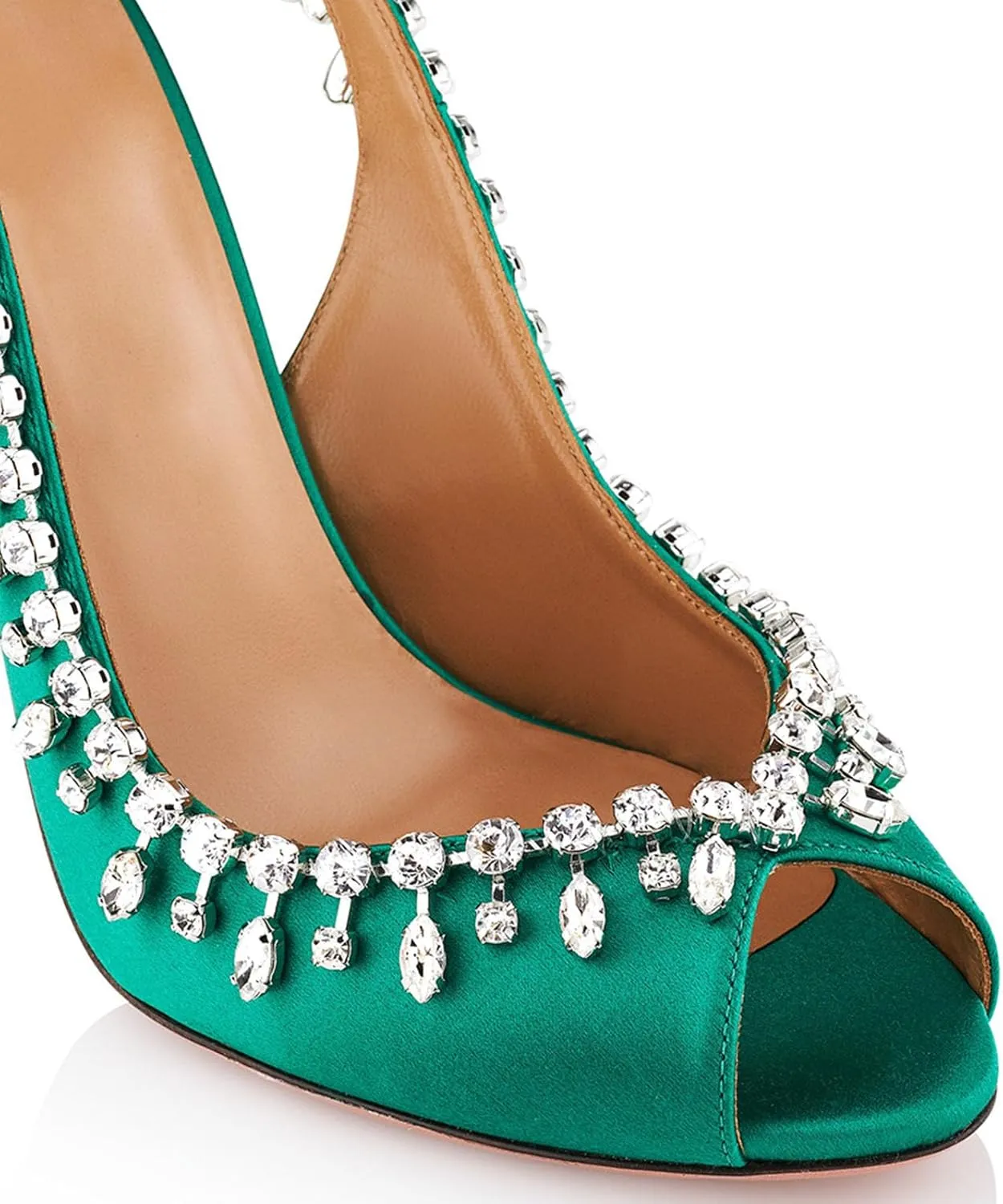 Women's Sandals High Heels Fish Mouth Stiletto Pumps Simplicity Slip On Heels Shoes Suitable for Daily Outings