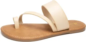 Women's Slide Sandals Slip On Flat Flip Flop Thong Casual Summer