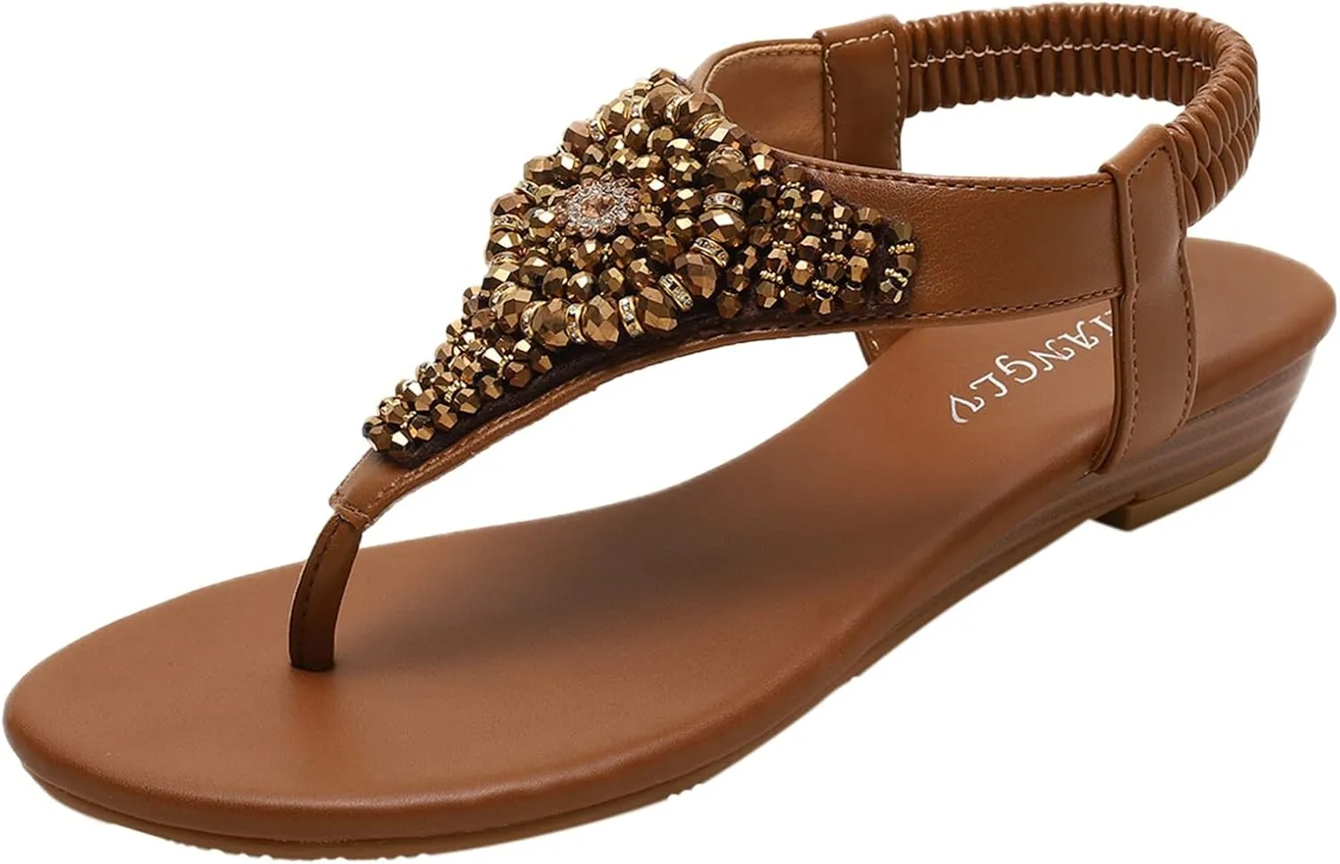 Women's Versatile Flat Sandals Comfortable Ankle Strap Outdoor Walking Shoes Soft Soled Sandals for Women