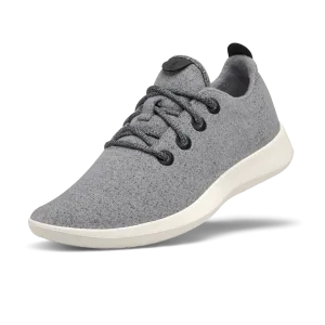 Women's Wool Runners - Mist (Cream Sole)
