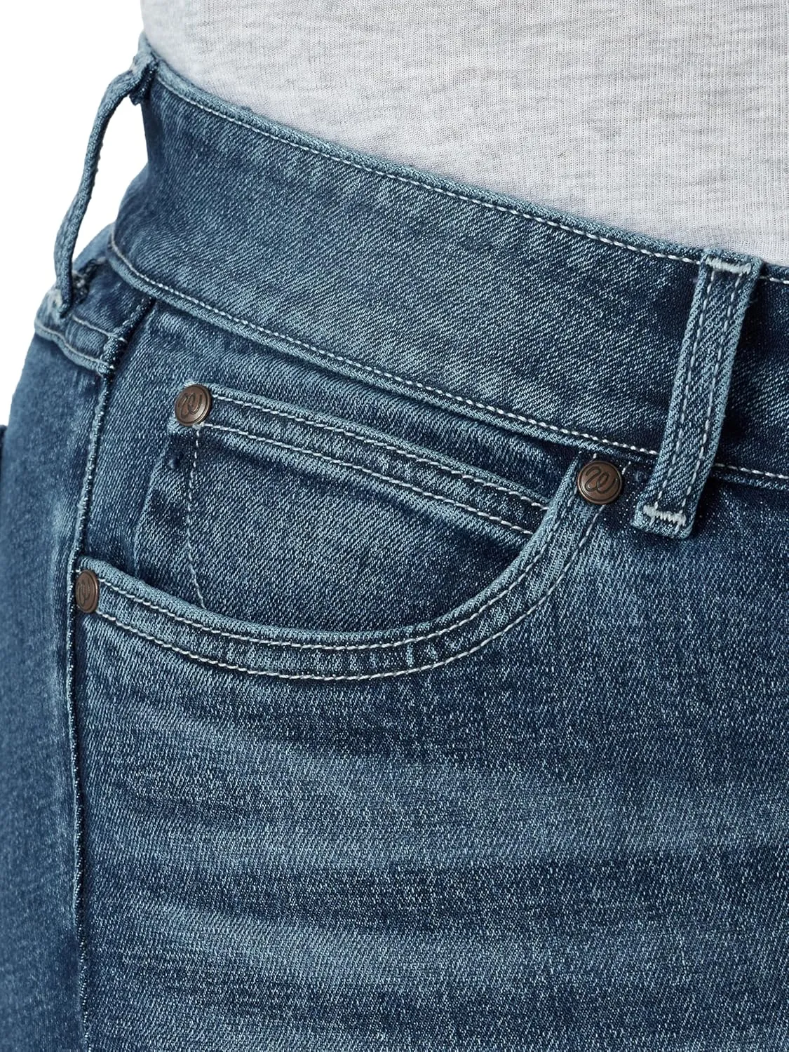 Wrangler Women's Retro Mae Plus Size Mid Rise Stretch Boot Cut Jean