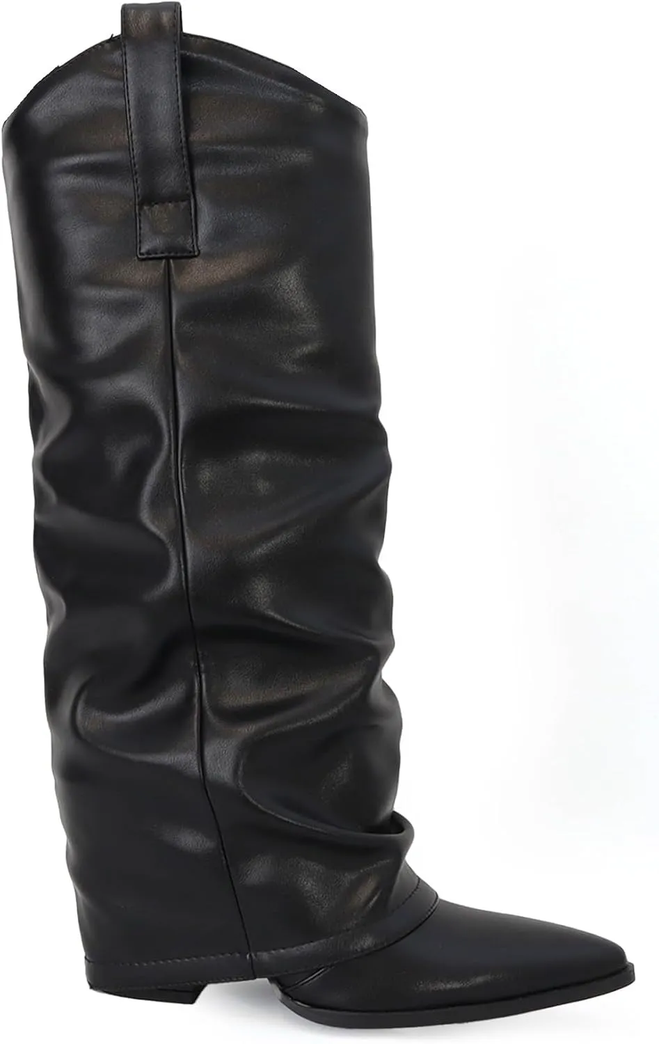 YOKI Women's Western Heel Boot Fashion