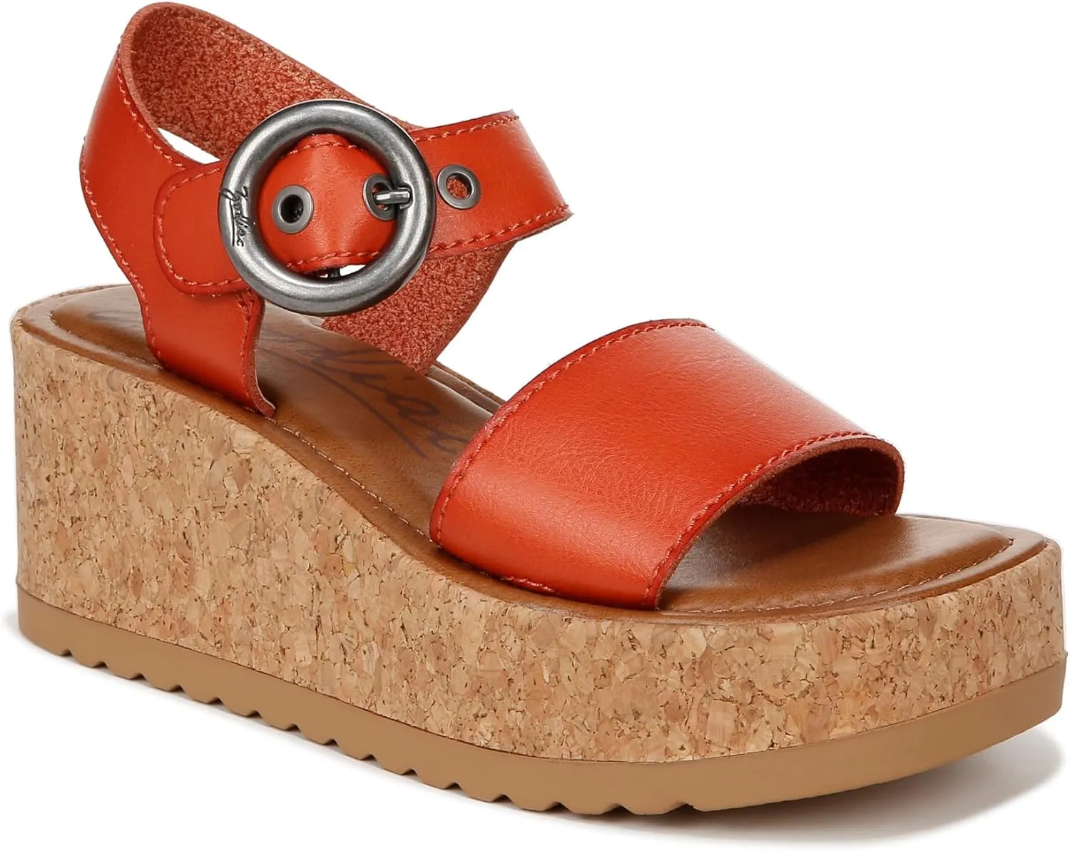 ZODIAC Women's Glory Ankle Strap Wedge Sandal